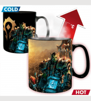 Чашка хамелеон Blizzard World Of Warcraft Azeroth Mug Варкрафт кружка 460 мл (меняет цвет)