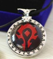 Медальон World of Warcraft Horde (Металл + стекло) №3 