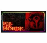 Коврик World of Warcraft Gaming Mouse Pad - Horde (60 *35 см) + Подсветка 