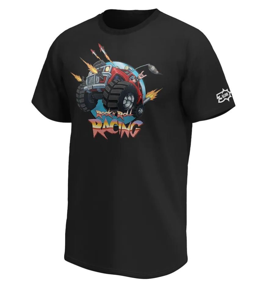 Футболка Blizzard 30th Anniversary - Rock n Roll Racing Arcade Collection Black T-Shirt (розмір L) 