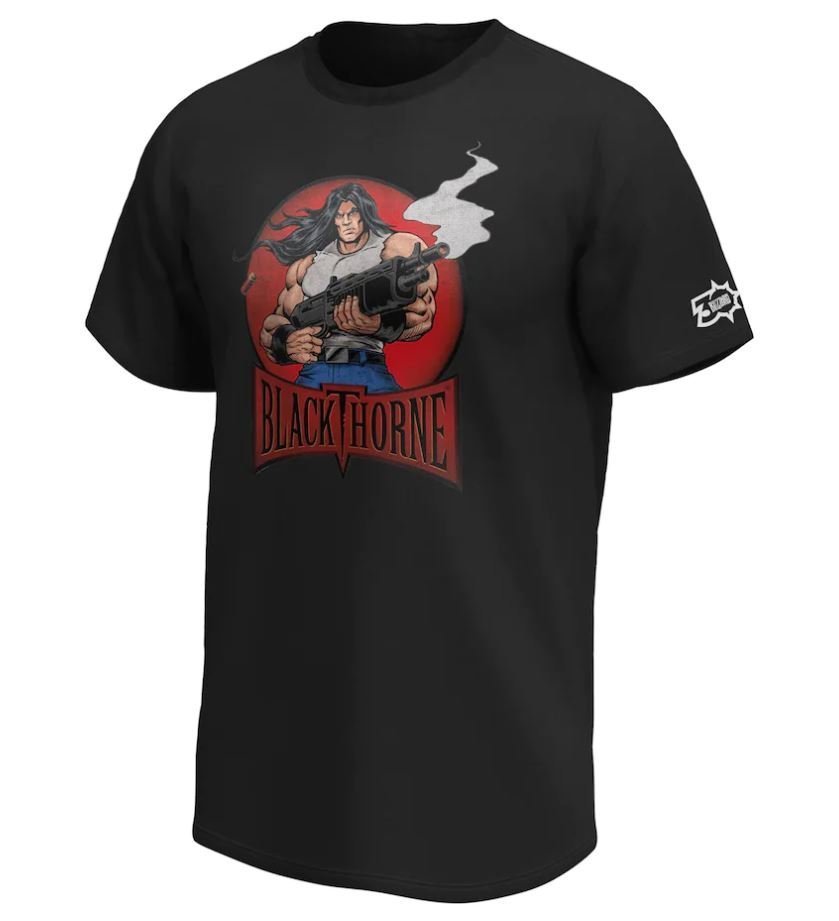 Футболка Blizzard 30th Anniversary - Black Thorne Arcade Collection Black T-Shirt (розмір L) 