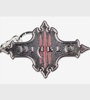 Брелок - Diablo III Logo Keychain