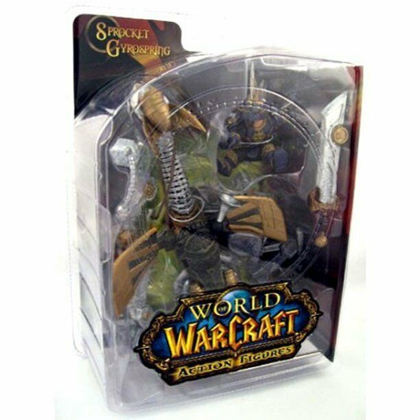 Фігурка World of Warcraft Action Figure GNOME WARRIOR SPROCKET GYROSPRING 
