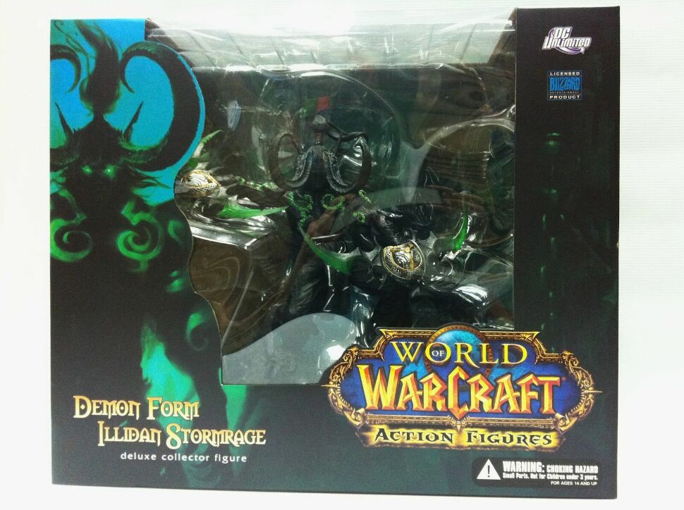 Иллидан: ILLIDAN STORMRAGE  Demon form Deluxe Collector Figure 