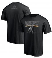 Футболка Overwatch Reinhardt Black T-Shirt  (размер L)