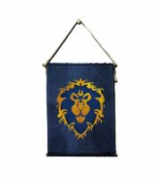 Знамя флаг Альянса World of Warcraft Alliance Flag banner (40х55 см)