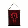 Прапор прапор Орди World of Warcraft Horde Flag banner (40х55 см)