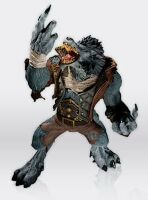 World of Warcraft® Wave 7 Action Figure - Worgen Spy Garm Whitefang 