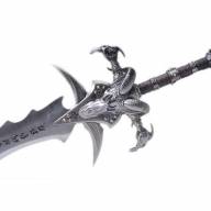 Меч Короля Ліча Фростморн World of Warcraft Arthas Frostmourne Sword Lich King 1: 1 Full Metal Артас Варкрафт