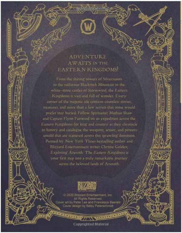 Книга World of Warcraft: Exploring Azeroth: The Eastern Kingdoms Imitation Leather Book 