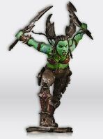 World of Warcraft® Wave 7 Action Figure - Orc Rogue Garona  