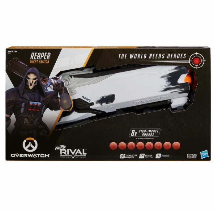 Overwatch Wight Reaper Nerf Rival Blaster Овервотч оружие игрушка 