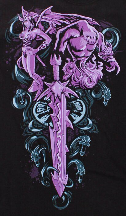Футболка World of Warcraft Warlock Legendary Class T-Shirt (розмір L) 