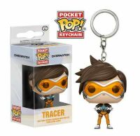 Брелок - Funko Pocket Pop! Overwatch Keychain - Tracer 