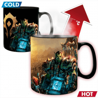 Чашка хамелеон Blizzard World Of Warcraft Azeroth Mug Варкрафт кухоль 460 мл (змінює колір) 