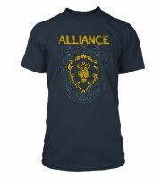 Футболка World of Warcraft Alliance Crest Version 3 T-Shirt (размер L)