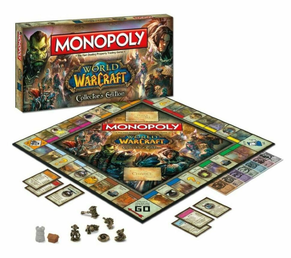 Настільна гра Monopoly: World of Warcraft Collectors Edition 