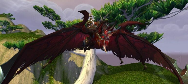 WoW Mount: Armored Bloodwing (бронированный кровокрыл) 