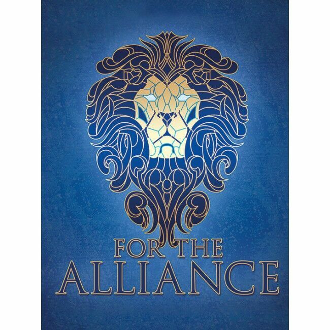 Картина на холсте - WARCRAFT Alliance Canvas 