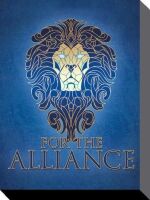 Картина на холсте - WARCRAFT Alliance Canvas 