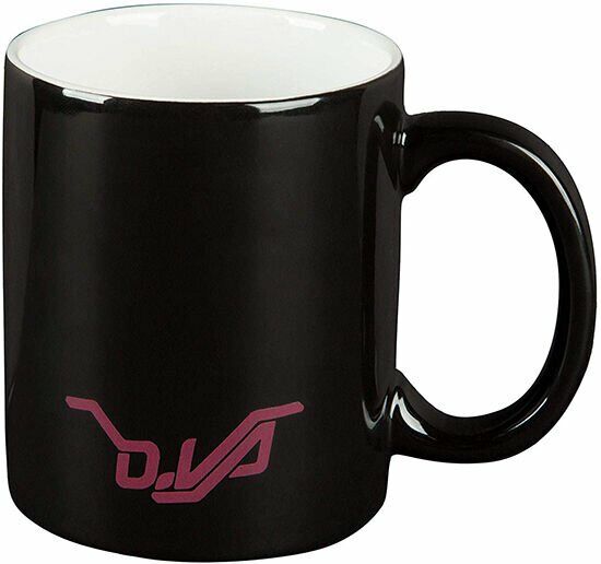 Чашка JINX Overwatch - D.VA Ceramic Black /Pink 