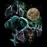 Футболка World of Warcraft Three Worgen Moon (M, XL)