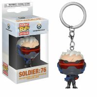 Брелок - Funko Pocket Pop! Overwatch Keychain - Soldier 76  