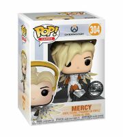 Фігурка Blizzard Exclusive Funko Pop! Diamond Collection Overwatch Mercy Ангел фанко