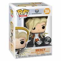 Фігурка Blizzard Exclusive Funko Pop! Diamond Collection Overwatch Mercy Ангел фанко 