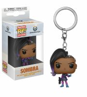 Брелок - Funko Pocket Pop! Overwatch Keychain - Sombra