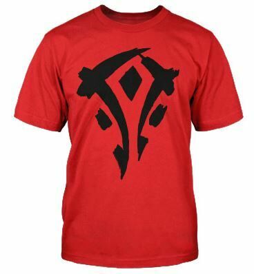 Футболка World of Warcraft Mists of Pandaria Horde Faction Logo T-Shirt (размер M) 