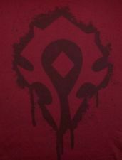 Футболка World of Warcraft Horde Crest Stencil T-Shirt (розмір L) 