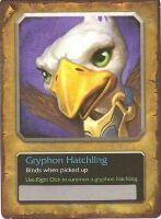 Супутник WoW Pet: Gryphon Hatchling (Вихованець грифон) 