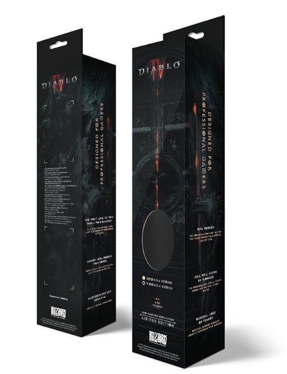 Килимок для миші ігрова поверхня Blizzard DIABLO IV 4 - Lilith Діабло Ліліт XL (90*42 cm) 