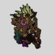 Значок 2016 Blizzcon Exclusive Witch Doctor Blizzard Pin