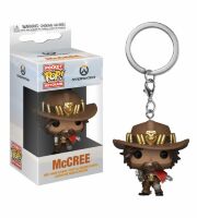 Брелок - Funko Pocket Pop! Overwatch Keychain - McCree