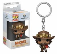 Брелок - Funko Pocket Pop! Overwatch Keychain - McCree 