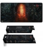 Коврик для мыши игровая поверхность Blizzard DIABLO IV 4 - Gate of Hell Диабло XL (90*42 cm)