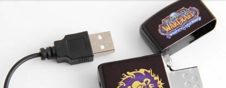 Запальничка WORLD OF WARCRAFT Alliance (USB, Electronic) 