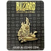 Значок Cute But Deadly Arthas Pin - Gold Variant 