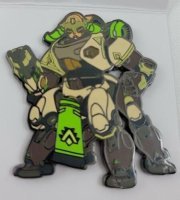 Значок 2018 Blizzcon Blizzard Collectibles Pins Series 6 Orisa  