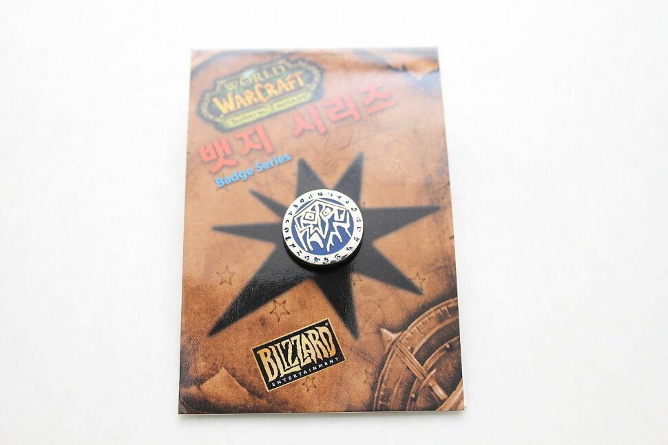 Значок WORLD Of WARCRAFT Alliance Shaman 