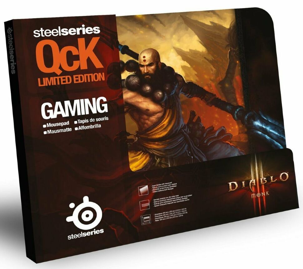 Килимок SteelSeries QcK Diablo 3 - Monk 