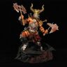 Фигурка Diablo 3 Barbarian wearing a helmet action figure