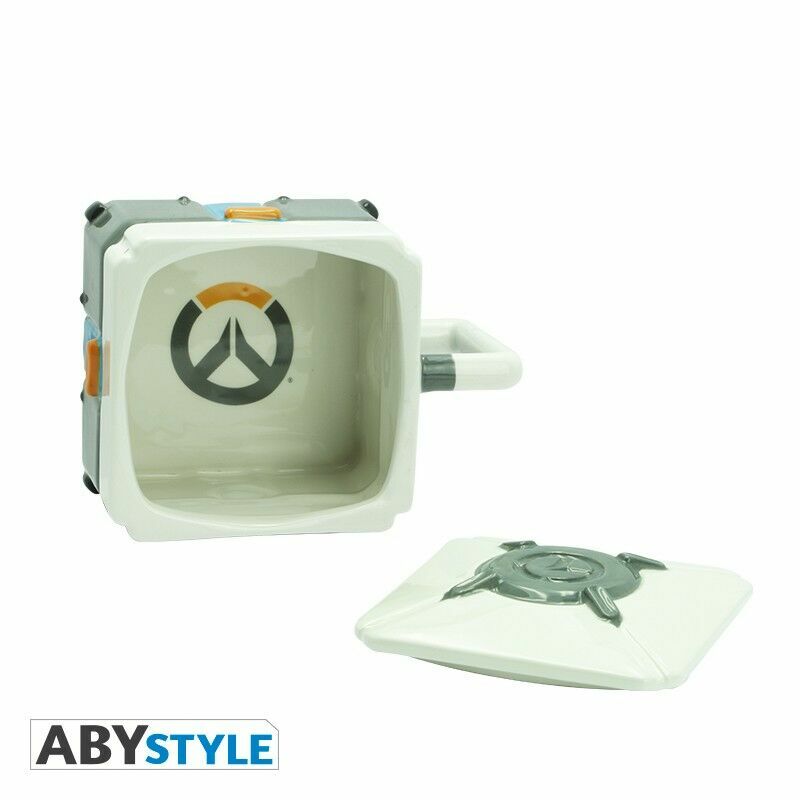 Кружка Overwatch 3D Lootbox Mug чашка Овервотч 500 мл 