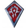Табличка металева Blizzard World of Warcraft Horde Shield Варкрафт Орда 35x25 см