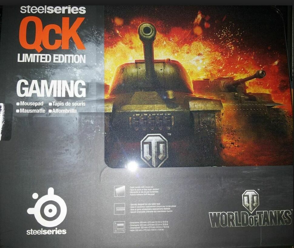 Килимок STEELSERIES QcK World of Tanks Edition 
