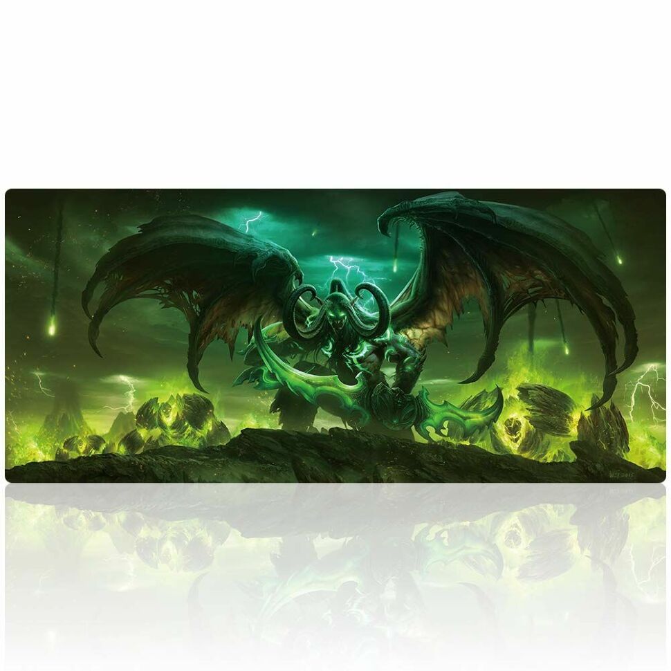 Килимок World of Warcraft Large Gaming Mouse Pad - Illidan (90 * 40 см) 