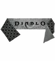 Шарф Diablo Knitted Scarf - Grey Диабло 214*33 см