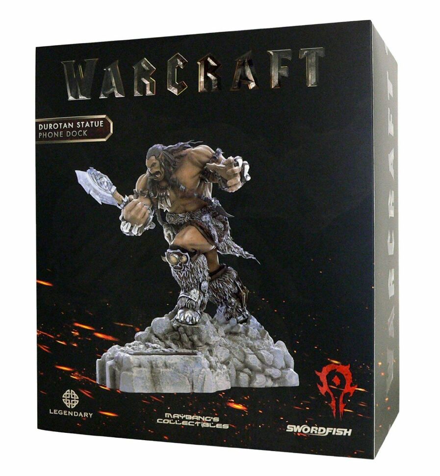 Зарядна станція статуетка Warcraft - Durotan Statue Phone Charging Dock BlizzCon 